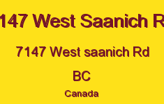 7147 West Saanich Rd 7147 West Saanich 